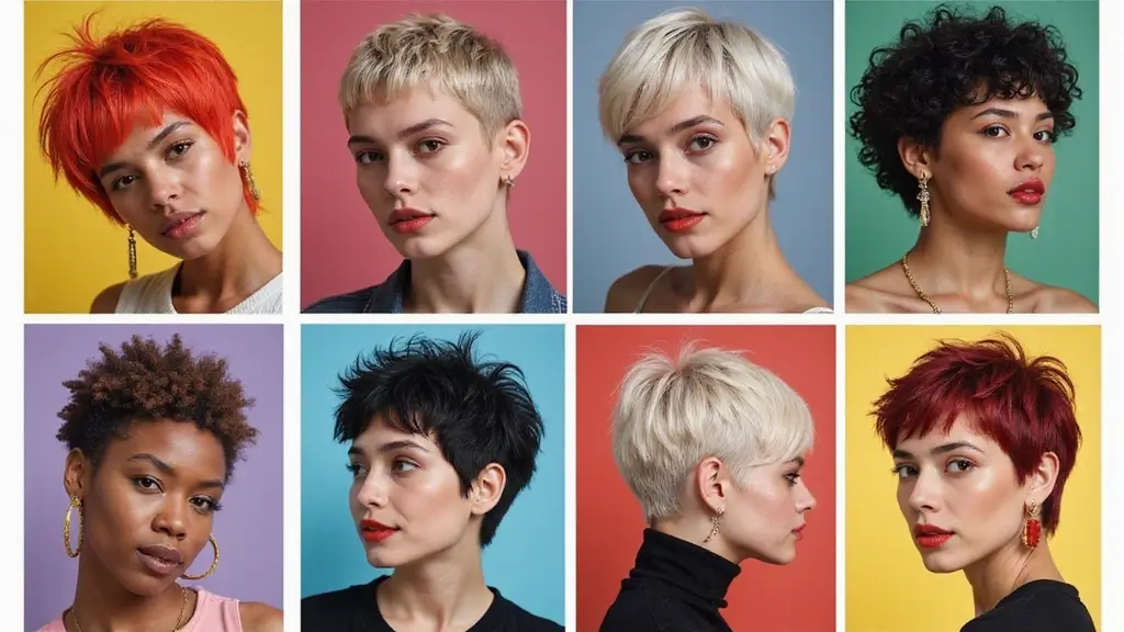Shaggy Pixie Cuts for Women